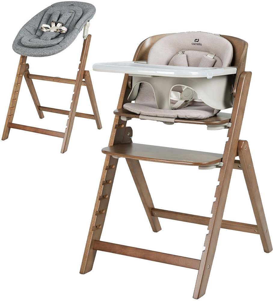 Стульчик-трансформер Carrello Focus CRL-16801 Whisper Grey