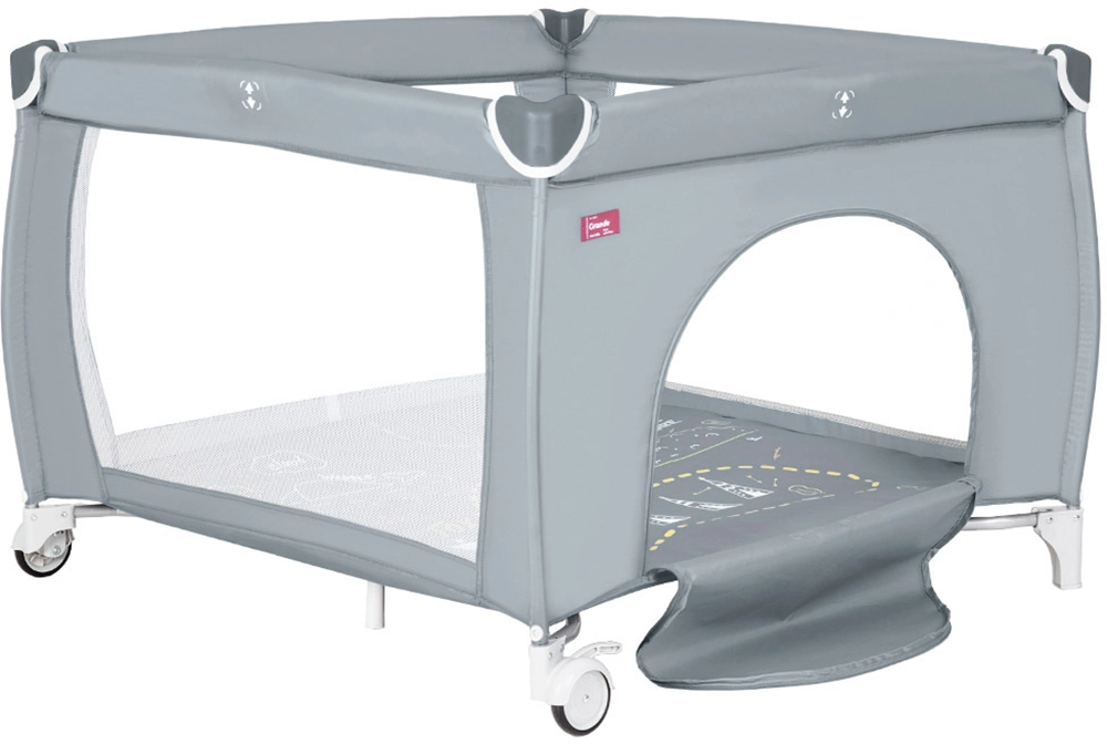 Дитячий манеж CARRELLO Grande CRL-18104 Ash Grey