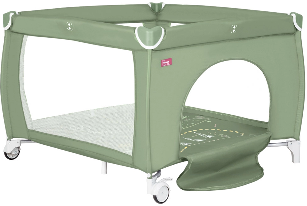Дитячий манеж CARRELLO Grande CRL-18104 Mint Green