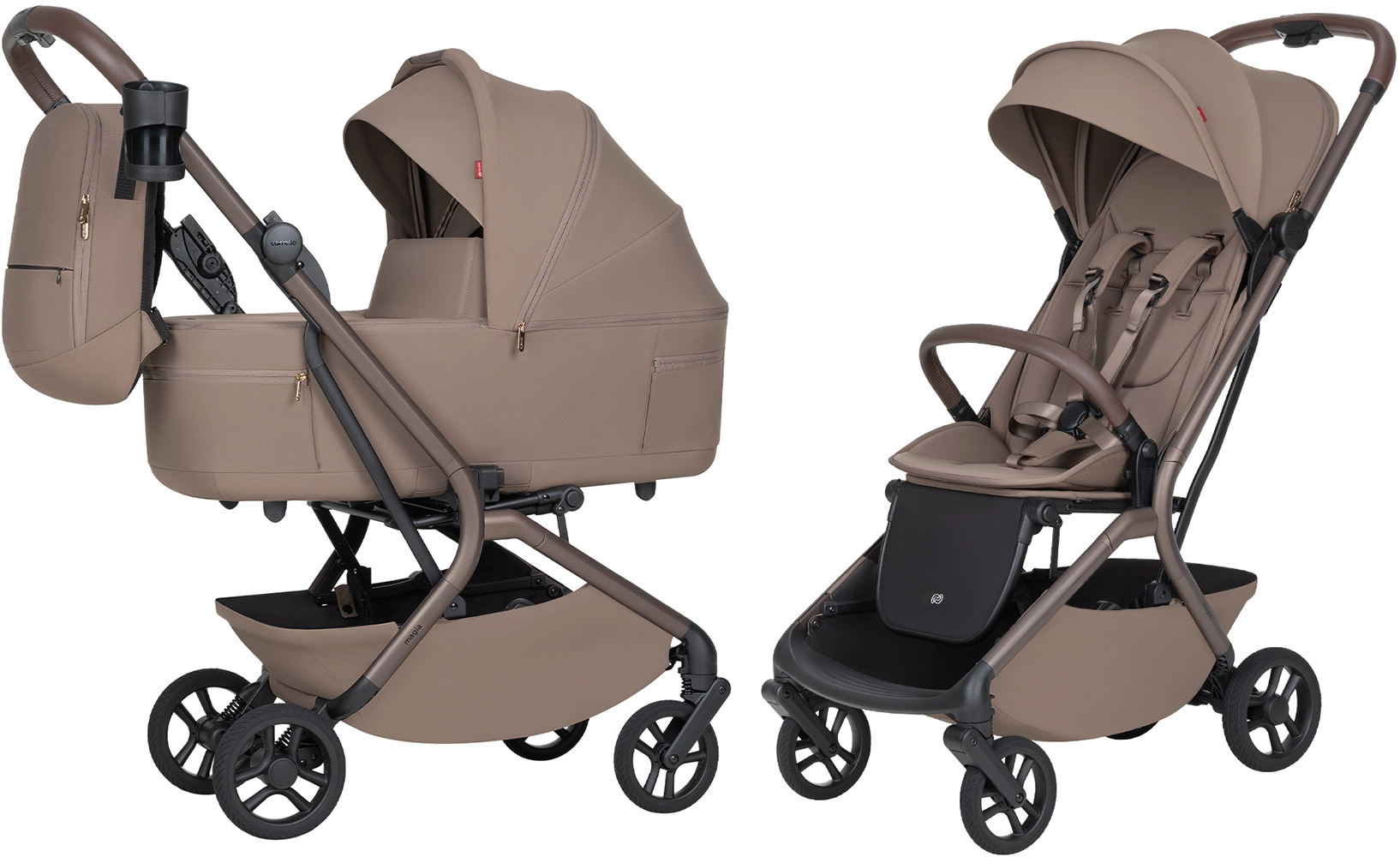 Коляска 2 в 1 Carrello Magia 2.0 CRL-6655 Cocoa Beige
