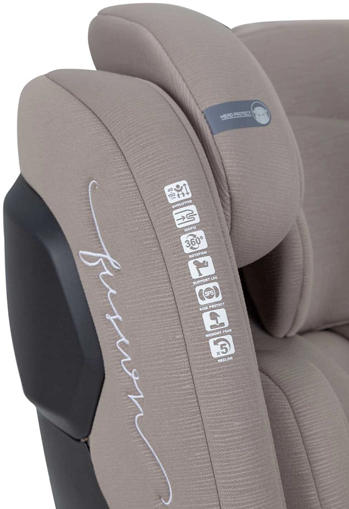 Автокресло Carrello Meteorit Fusion CRL-15101 Midnight Black i-Size 40-150см ISOFIX