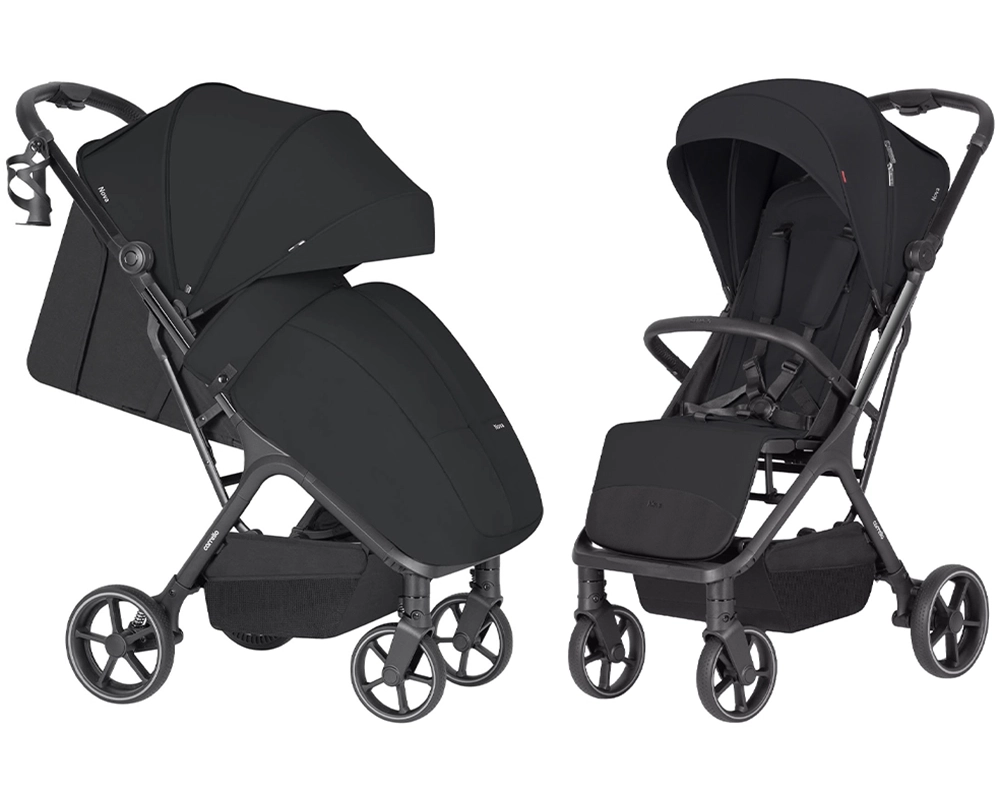 Детская прогулочная коляска Carrello Nova CRL-5524 Vinyl Black