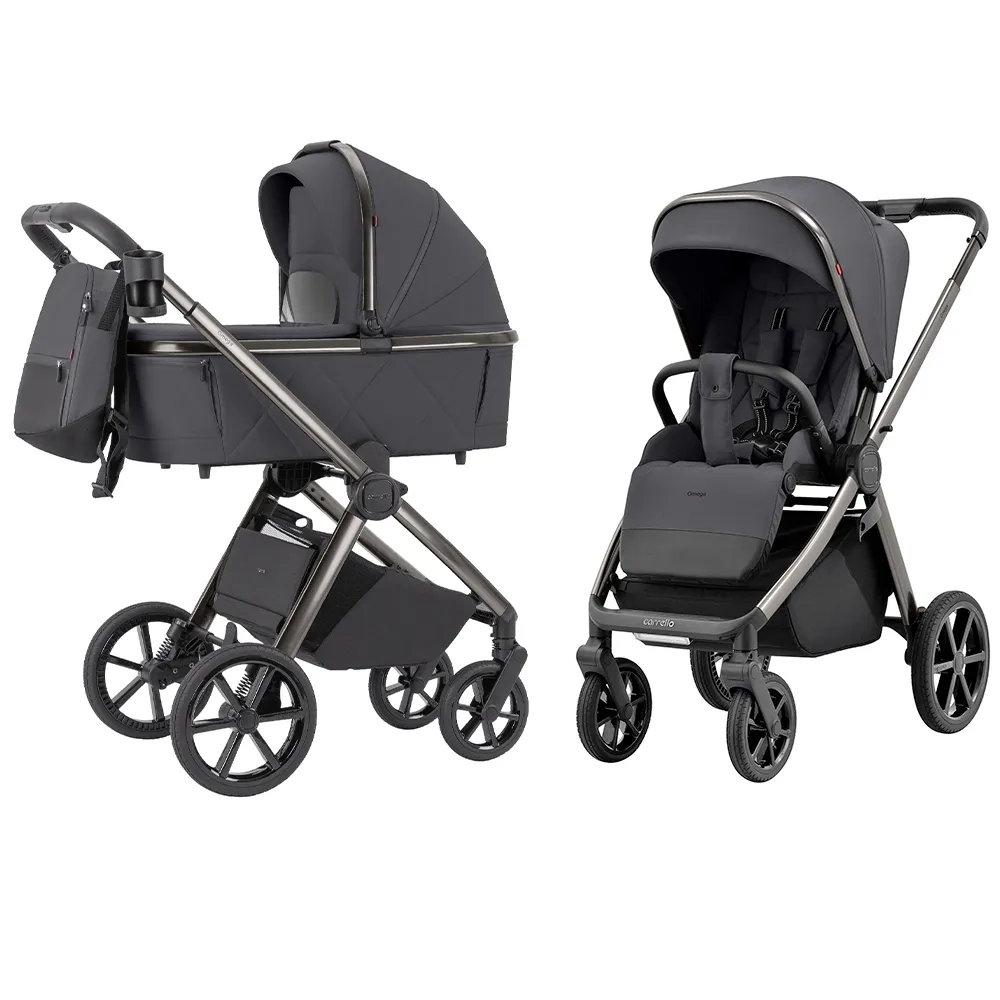 Коляски 2 в 1 Carrello Omega CRL-6530/1 Excellent Grey