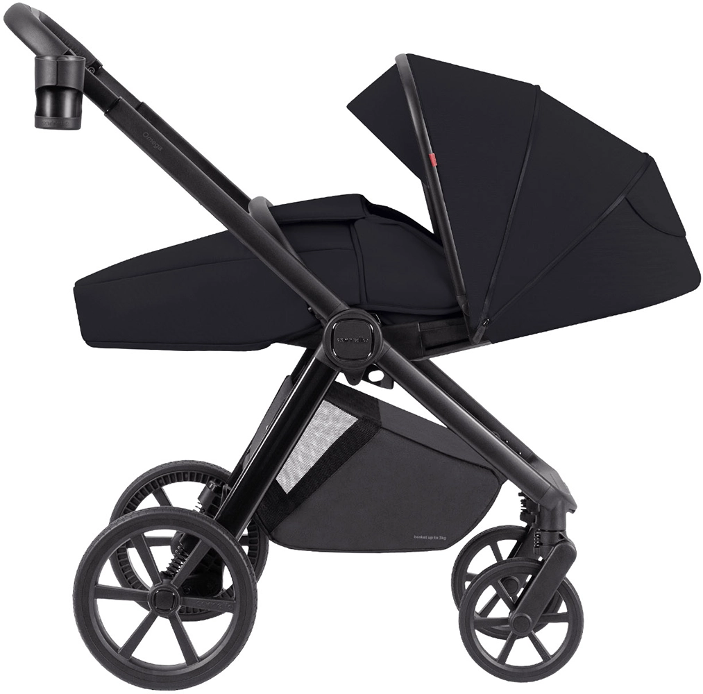Коляска 2 в 1 Carrello Omega CRL-6540/1 Cosmo Black