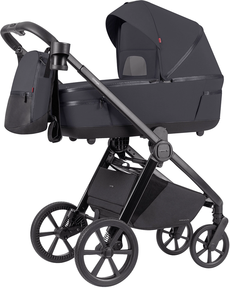 Коляска 2 в 1 Carrello Omega CRL-6540/1 Meteor Grey