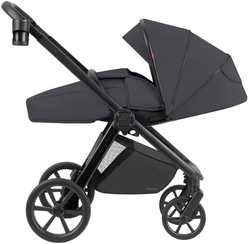Коляска 2 в 1 Carrello Omega CRL-6540/1 Meteor Grey