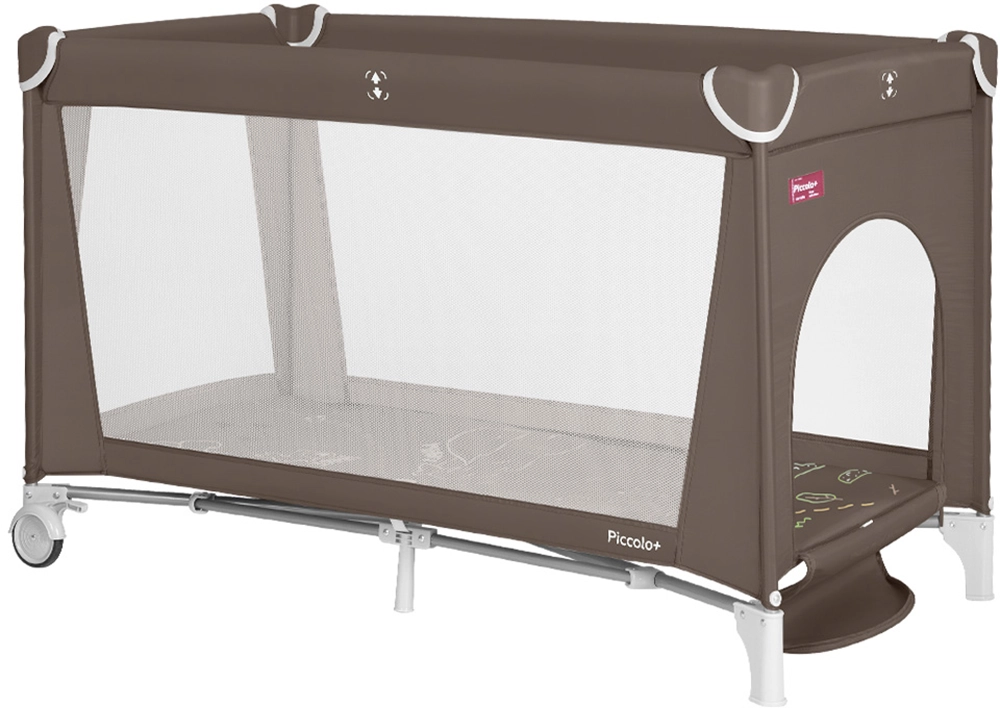 Дитячий манеж Carrello Piccolo+ CRL-18102 Chocolate Brown