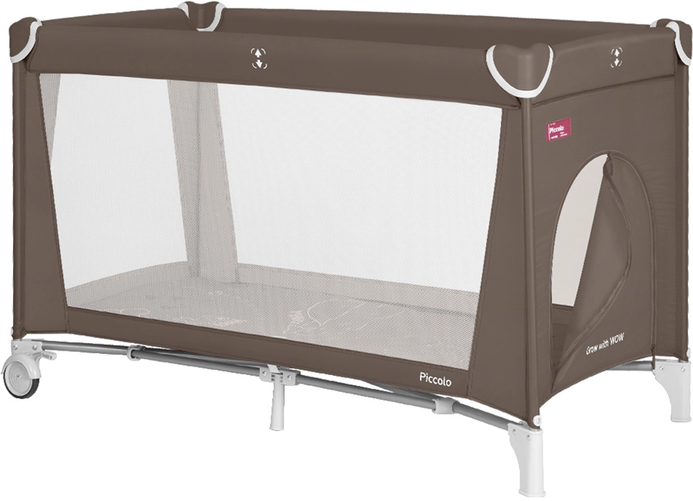 Дитячий манеж CARRELLO Piccolo CRL-18101 Chocolate Brown