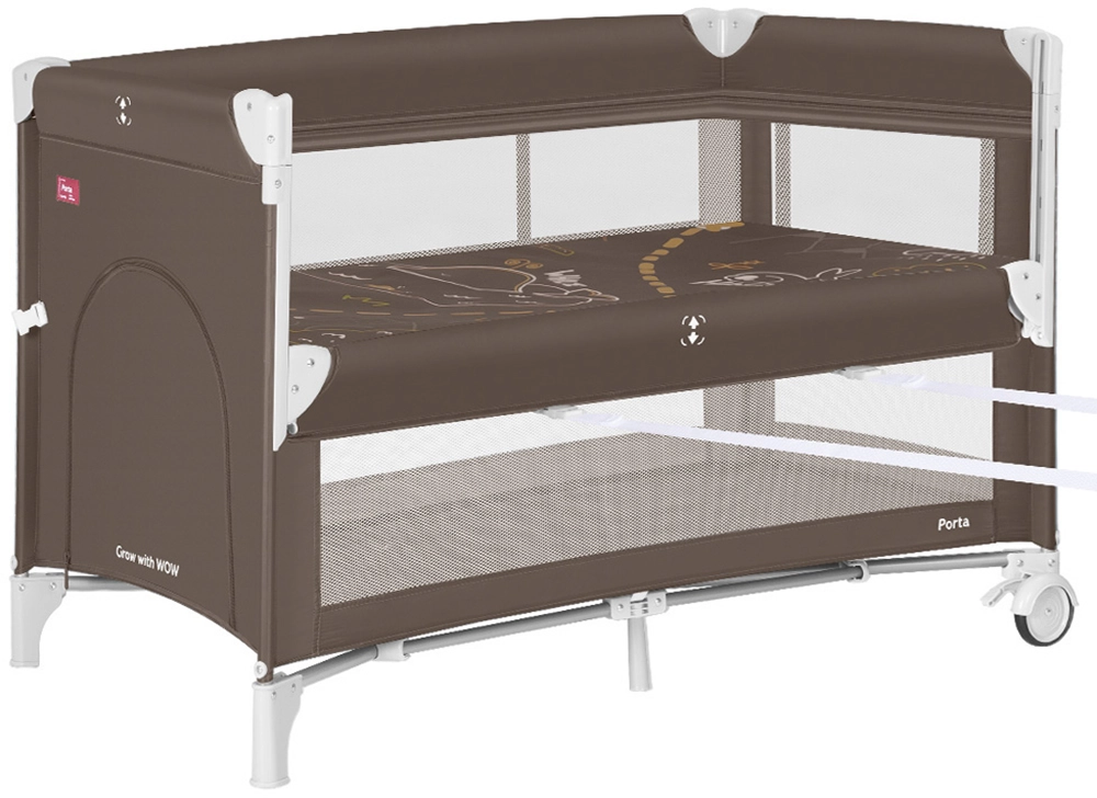 Дитячий манеж CARRELLO Porta CRL-18103 Chocolate Brown