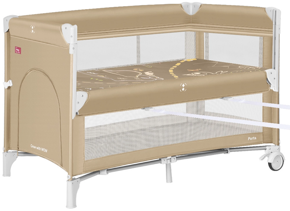 Дитячий манеж CARRELLO Porta CRL-18103 Sand Beige