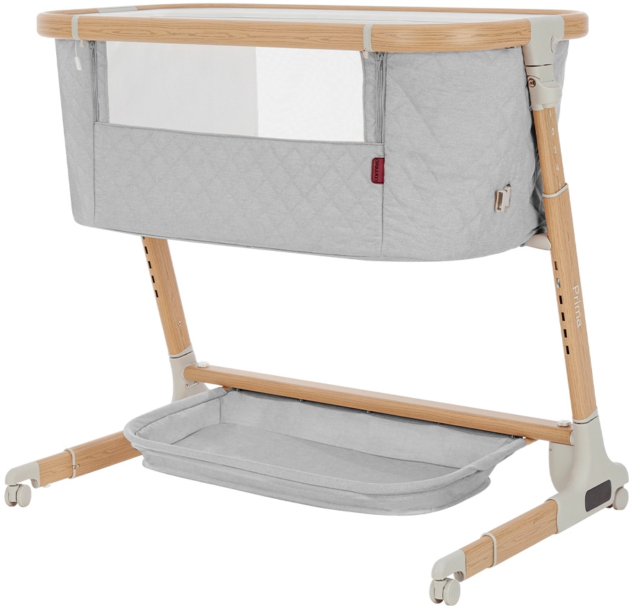 Приставне ліжечко Carrello Prima CRL-16503 Cloud Grey