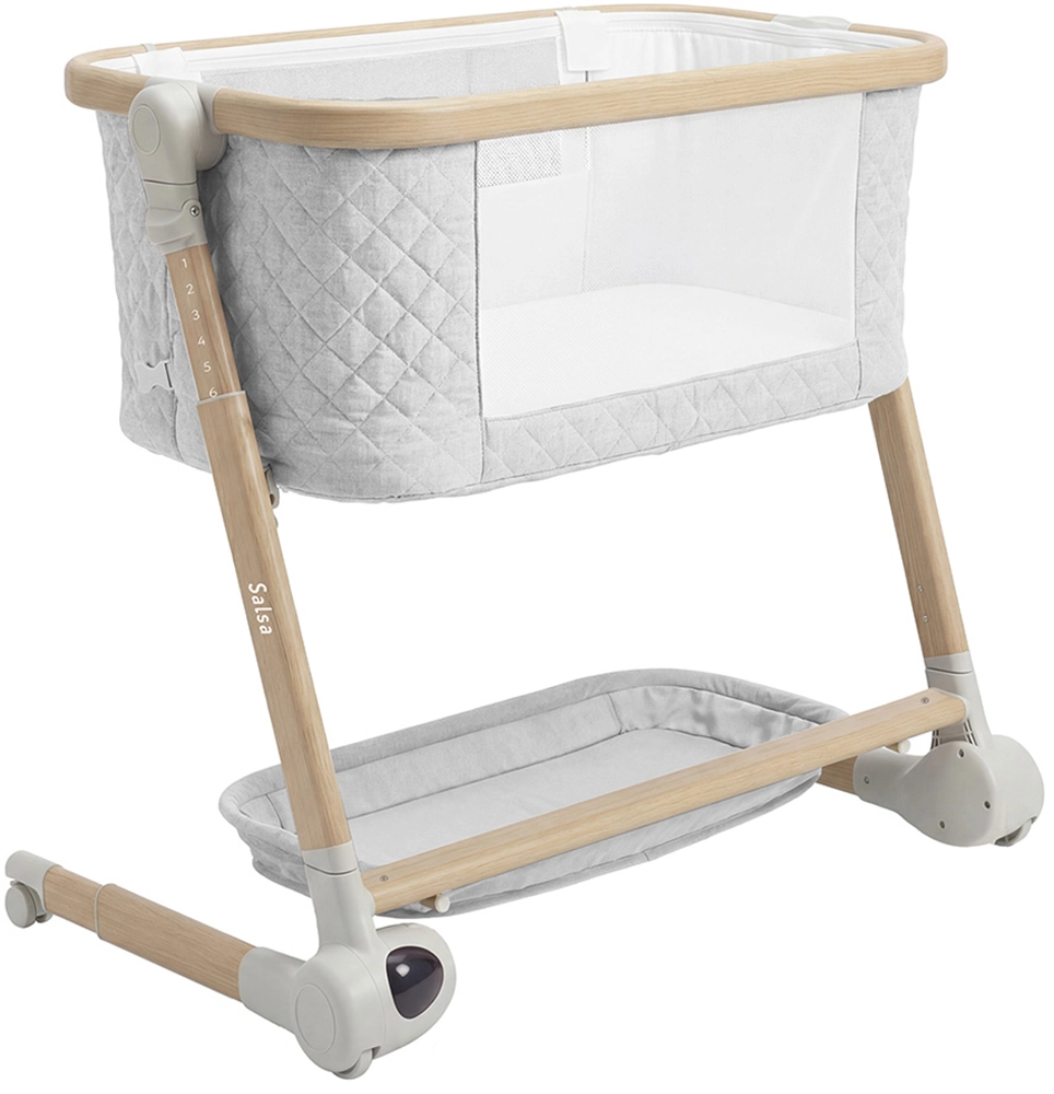 Приставне ліжечко Carrello Salsa CRL-16507 Velora Grey
