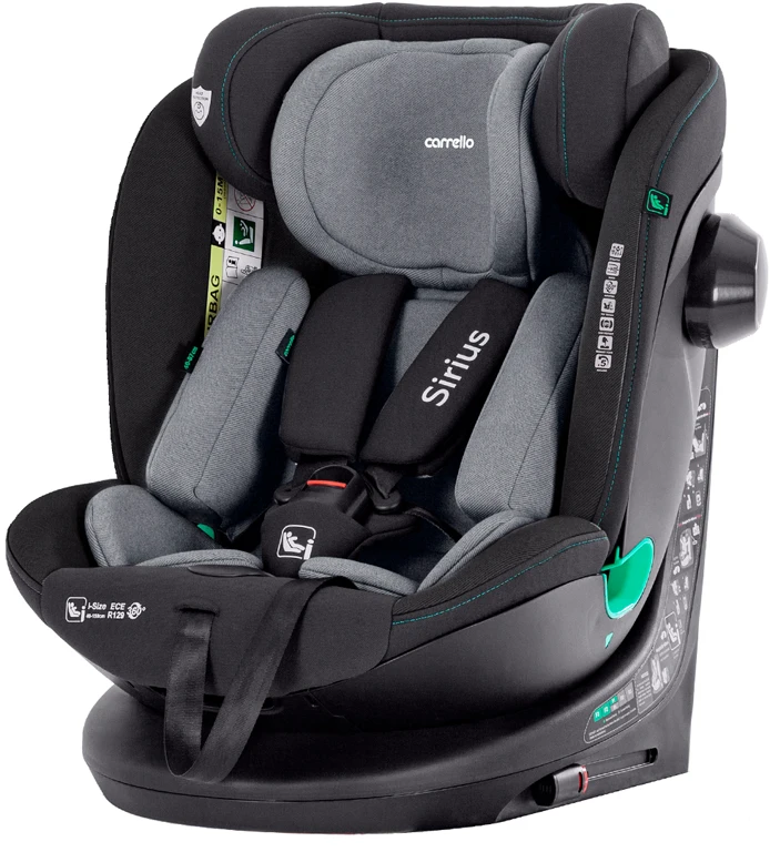 Автокресло Carrello Sirius CRL-8808 Sky Grey i-Size 40-150см ISOFIX