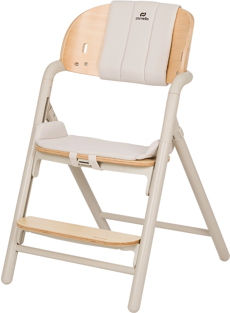 Шезлонг і стільчик-трансформер Carrello Tenero CRL-9507 Olympus Beige Wooden