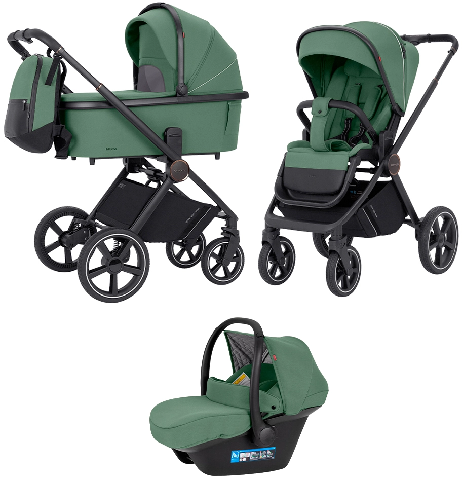 Коляска 3 в 1 Carrello Ultimo CRL-6519 Fern Green