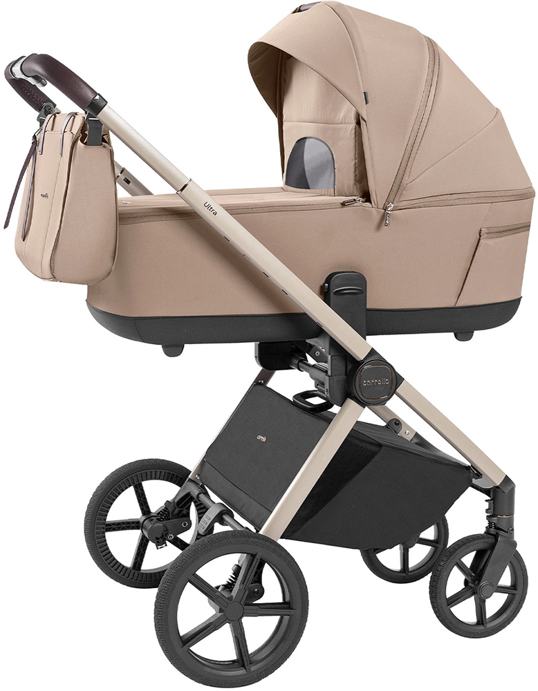 Коляска 2 в 1 CARRELLO Ultra CRL-6527 Floral Beige