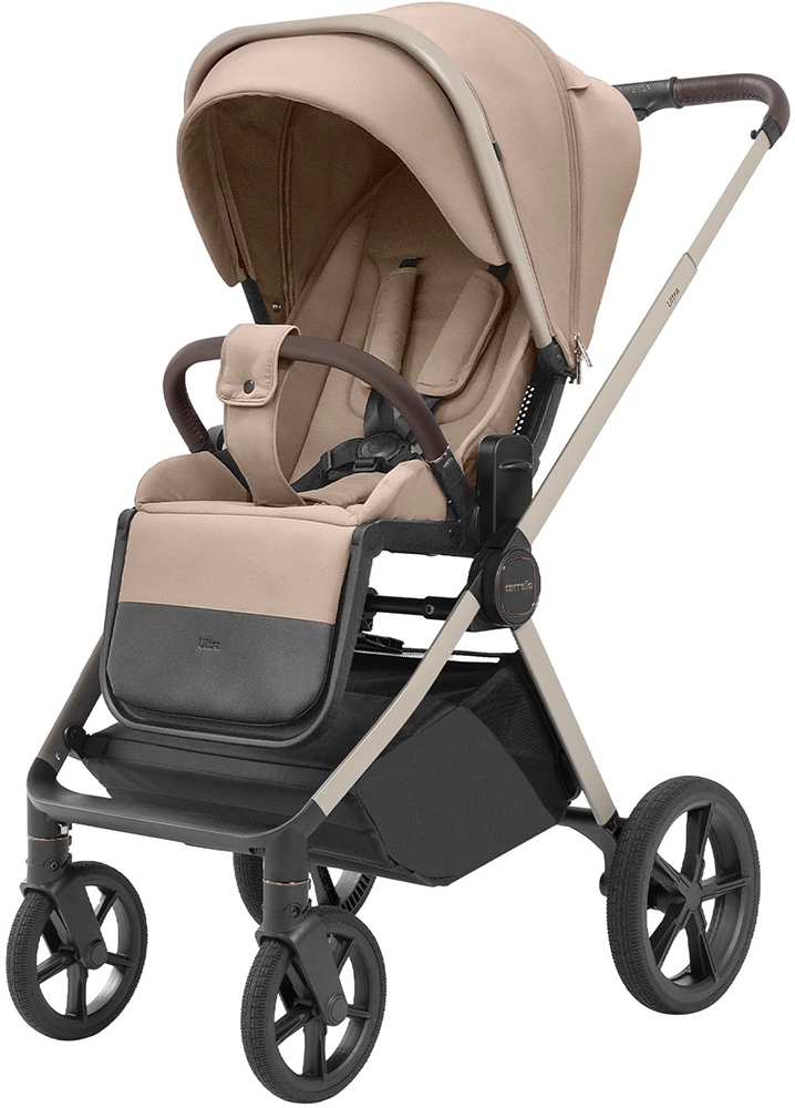 Коляска 2 в 1 CARRELLO Ultra CRL-6527 Floral Beige