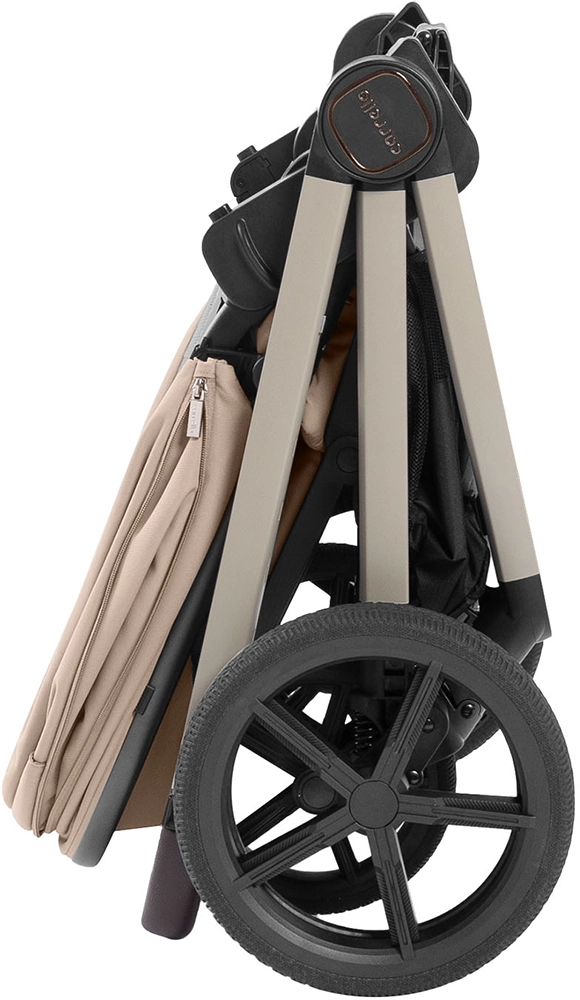 Коляска 2 в 1 CARRELLO Ultra CRL-6527 Floral Beige