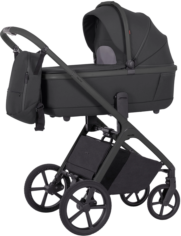 Коляска 2 в 1 CARRELLO Vector CRL-6550 Magnet Black
