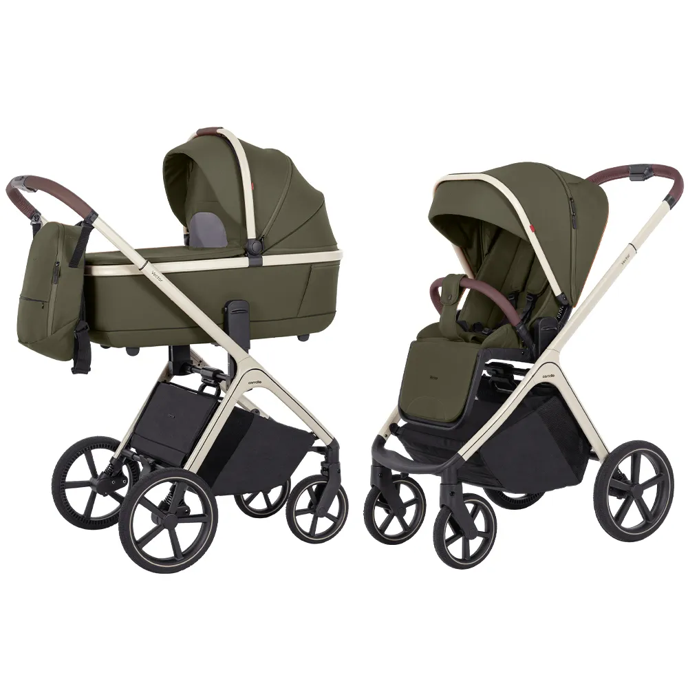 Коляска 2 в 1 CARRELLO Vector CRL-6550 Deep Green