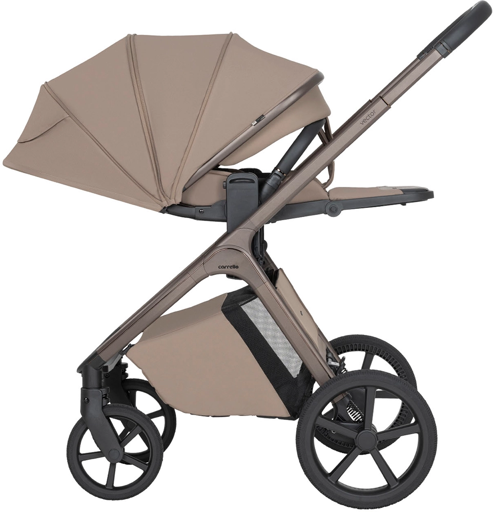 Коляска 2 в 1 CARRELLO Vector CRL-6700 Flannel Beige