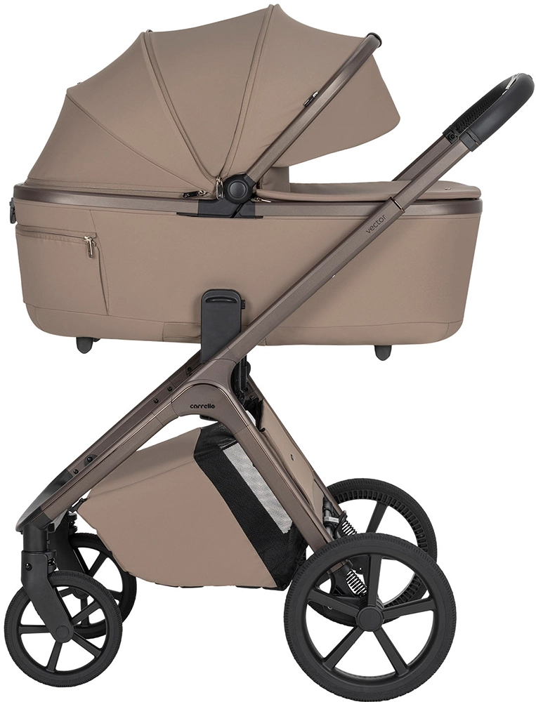 Коляска 2 в 1 CARRELLO Vector CRL-6700 Flannel Beige