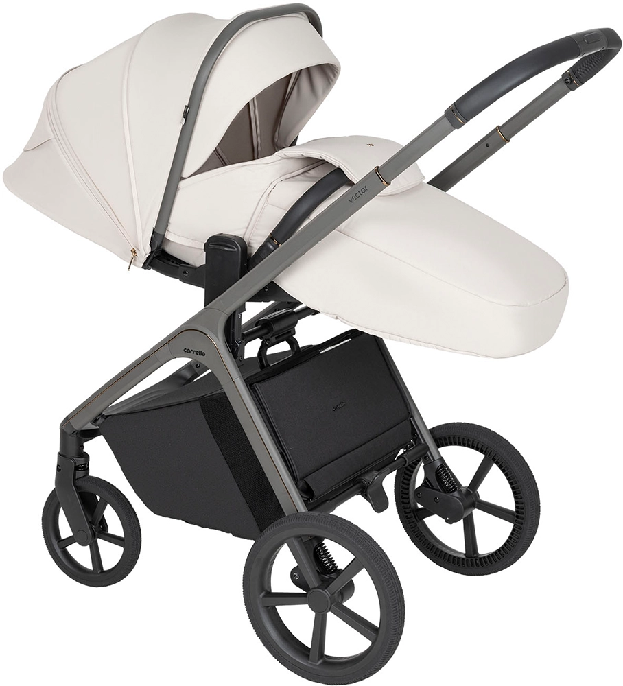Коляска 2 в 1 CARRELLO Vector CRL-6700 Zephyr Beige