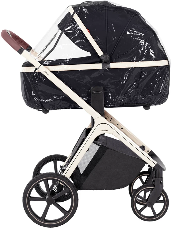 Коляска 2 в 1 CARRELLO Vector CRL-6550 Pearl Black