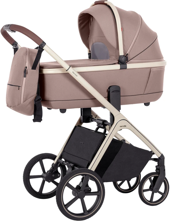 Коляска 2 в 1 CARRELLO Vector CRL-6550 Rock Beige