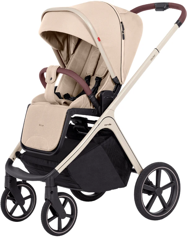 Коляска 2 в 1 CARRELLO Vector CRL-6550 Seashell Beige