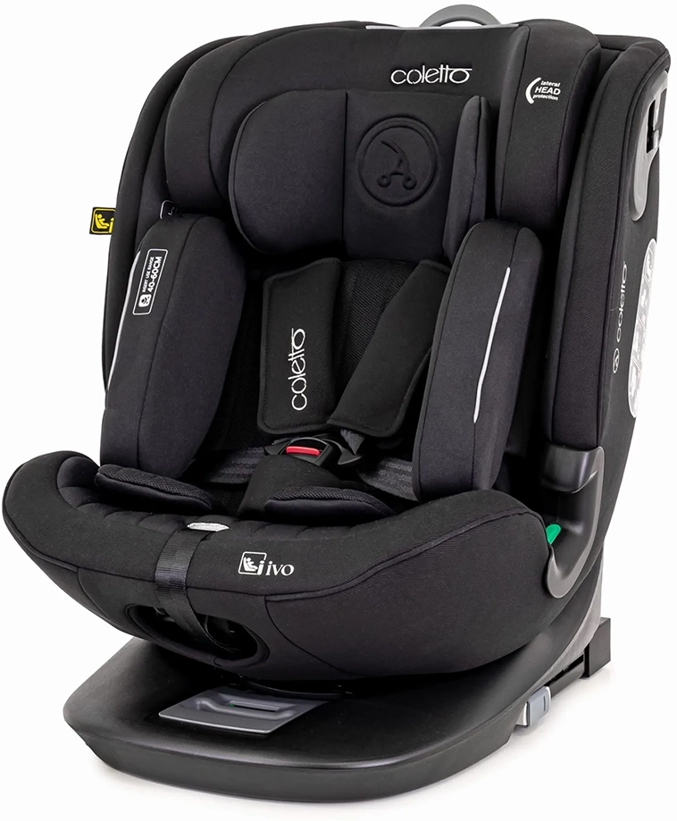 Автокресло Coletto Ivo I-SIZE black