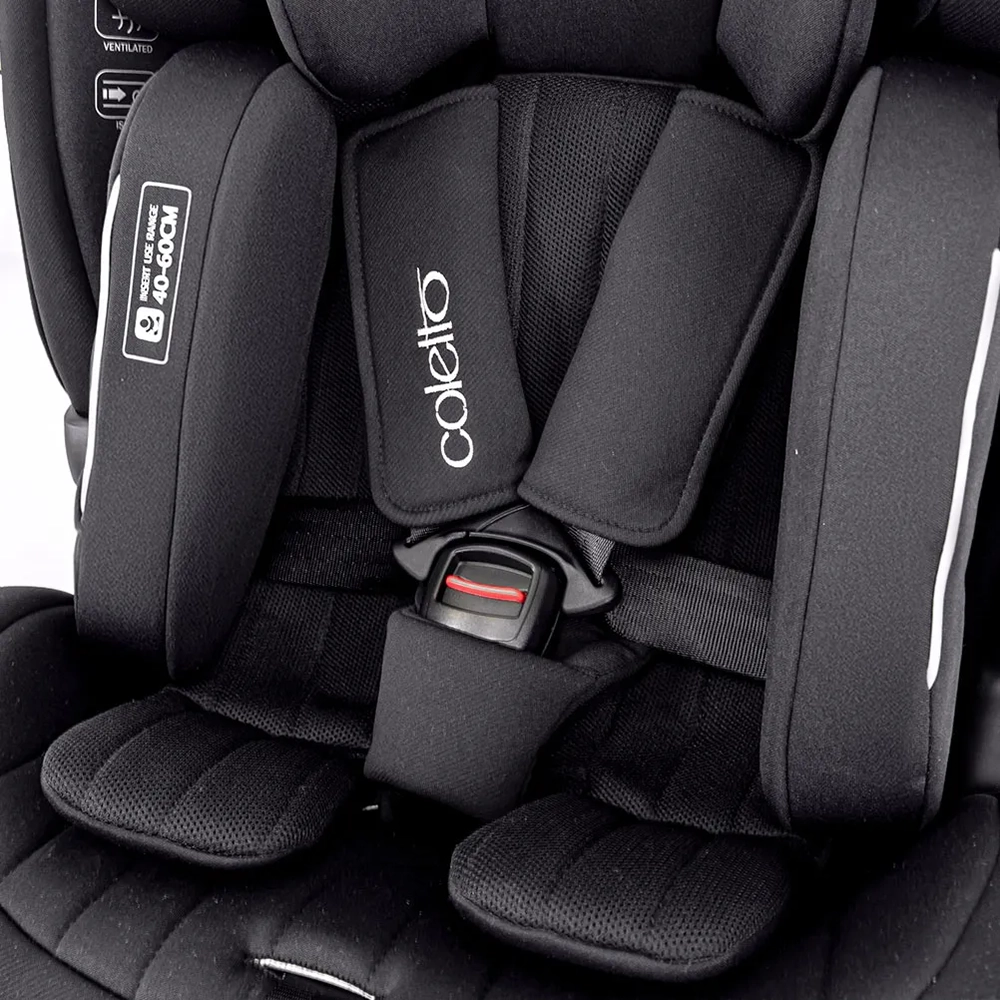 Автокрісло Coletto Ivo I-SIZE black