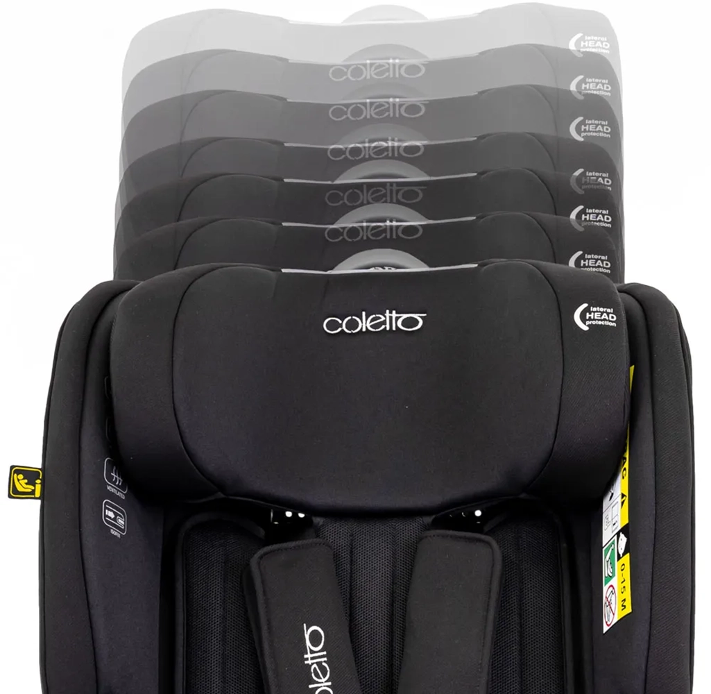Автокрісло Coletto Ivo I-SIZE black