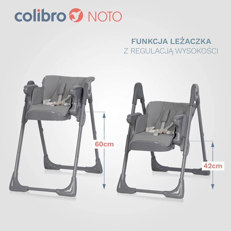 Стільчик для годування Colibro Noto Onyx
