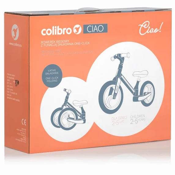 Дитячий біговіл Colibro Tremix CIAO Rose gold