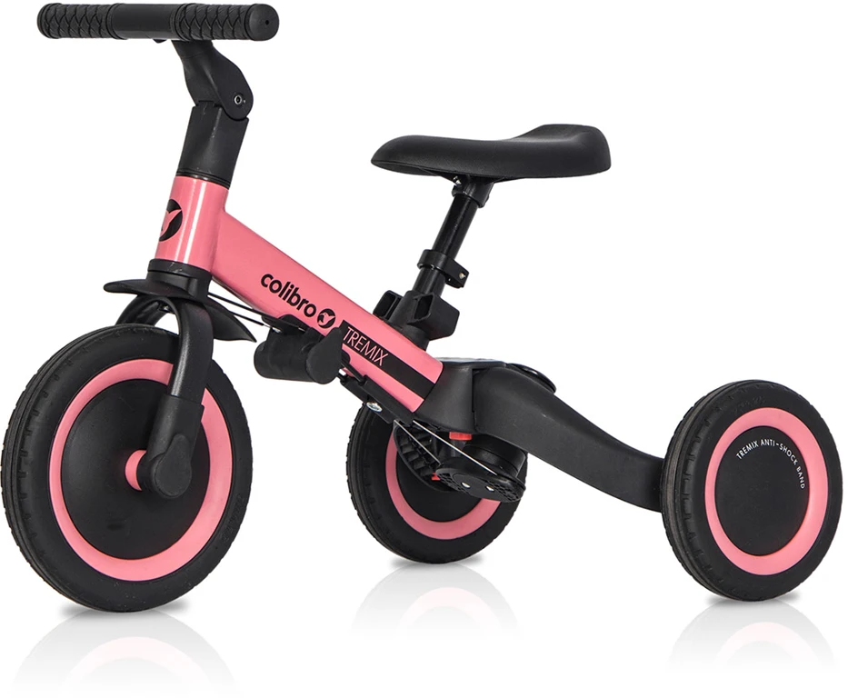 Дитячий велосипед Colibro TREMIX UP 6 в 1, Rose