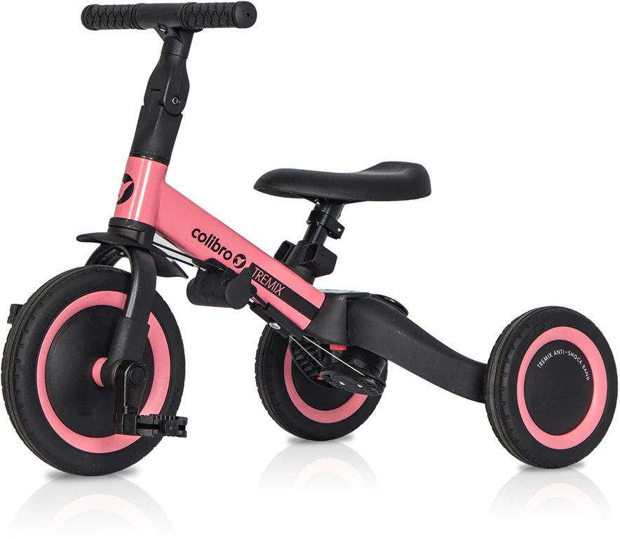 Дитячий велосипед Colibro TREMIX UP 6 в 1, Rose