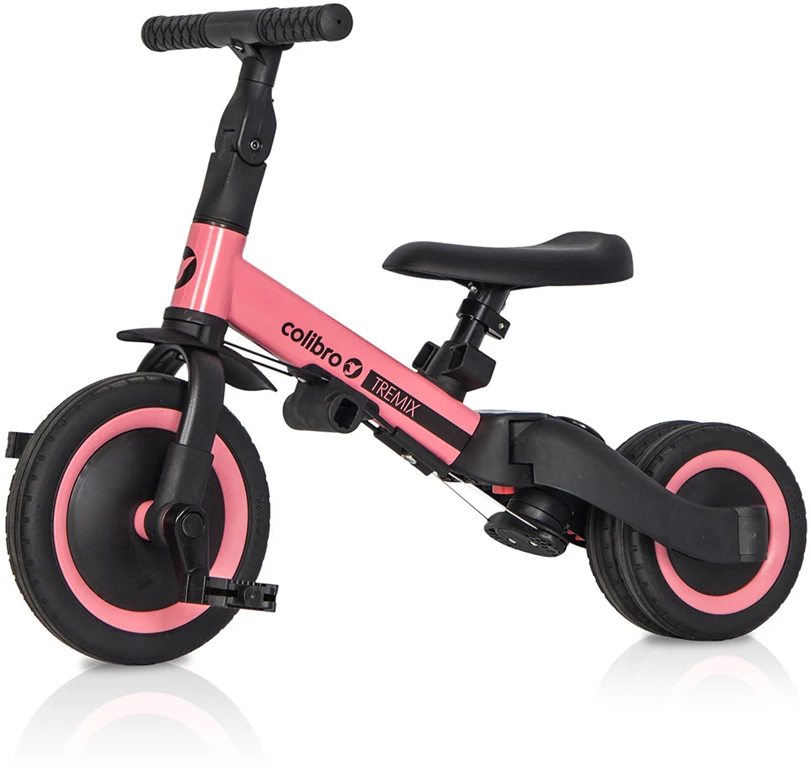 Дитячий велосипед Colibro TREMIX UP 6 в 1, Rose