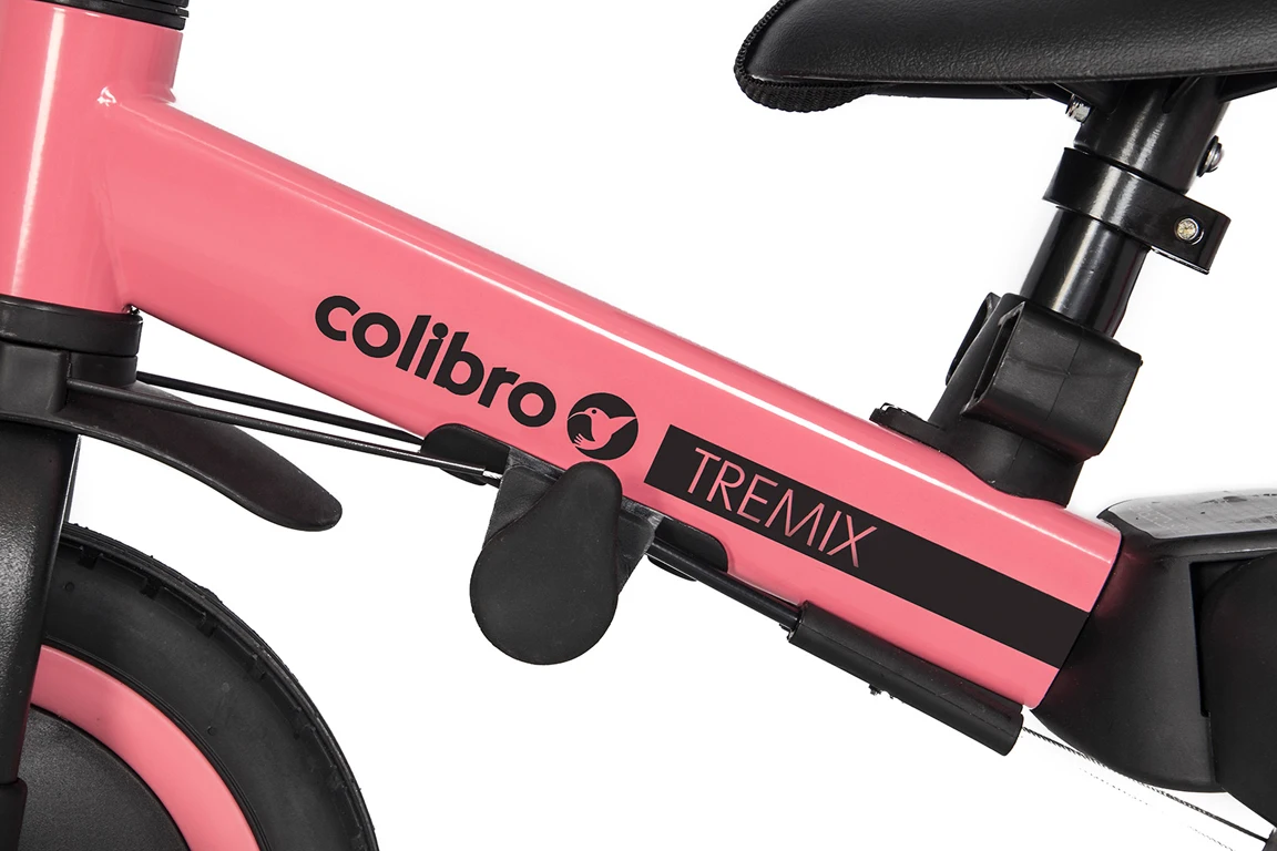 Дитячий велосипед Colibro TREMIX UP 6 в 1, Rose