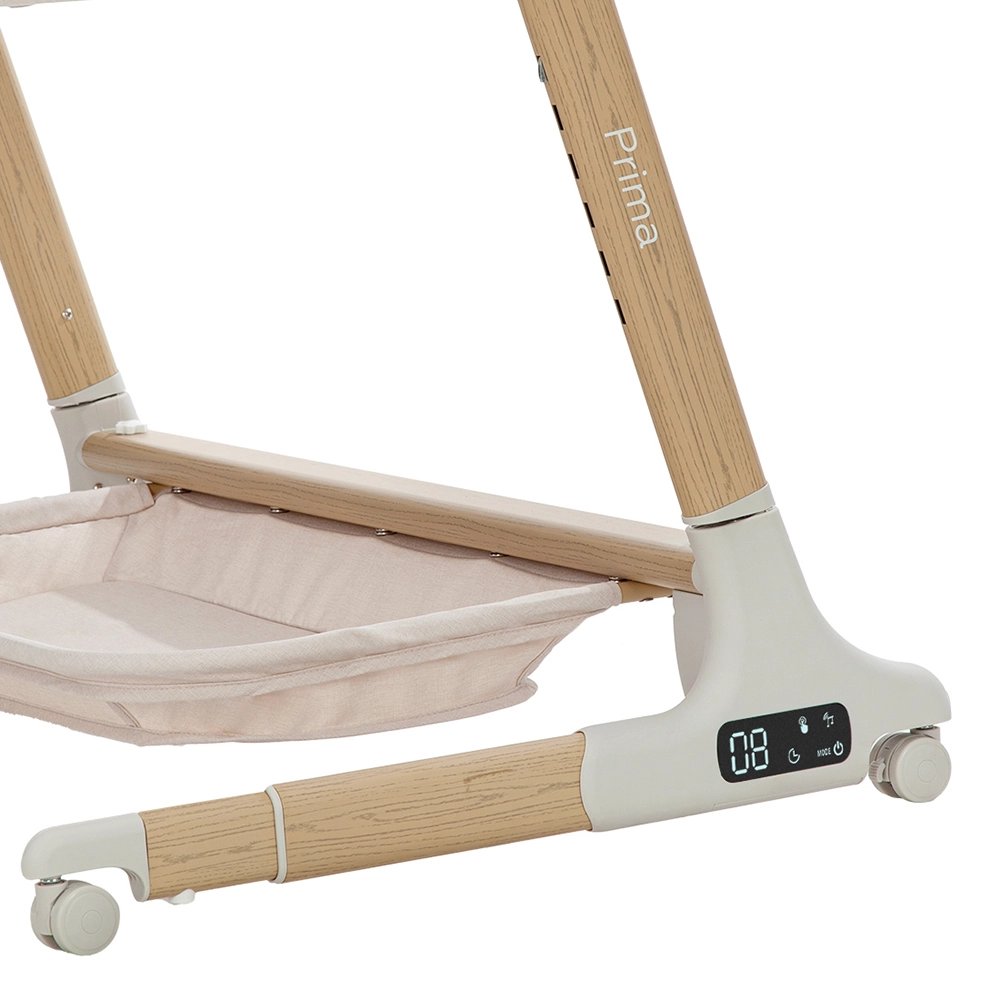 Приставная кроватка Carrello Prima + CRL-16504 Cloud Grey