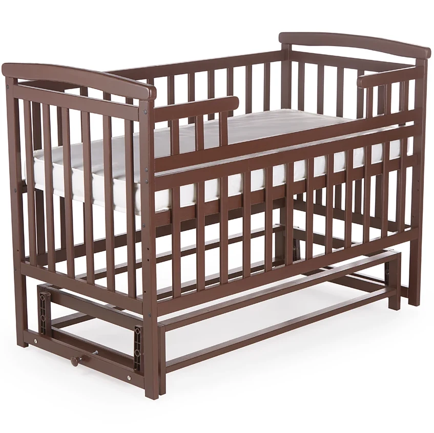 Детская кроватка Deson Transformer walnut