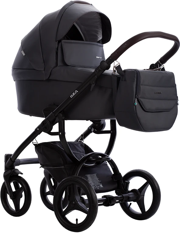 Детская коляска 2 в 1 Bebetto Luca Pro (33) графит