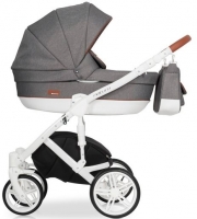 Детская коляска 2 в 1 Riko Naturo Anthracite