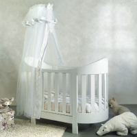 Детская кроватка Baby Italia Eva White 