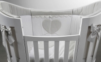 Детская кроватка Baby Italia Eva White 