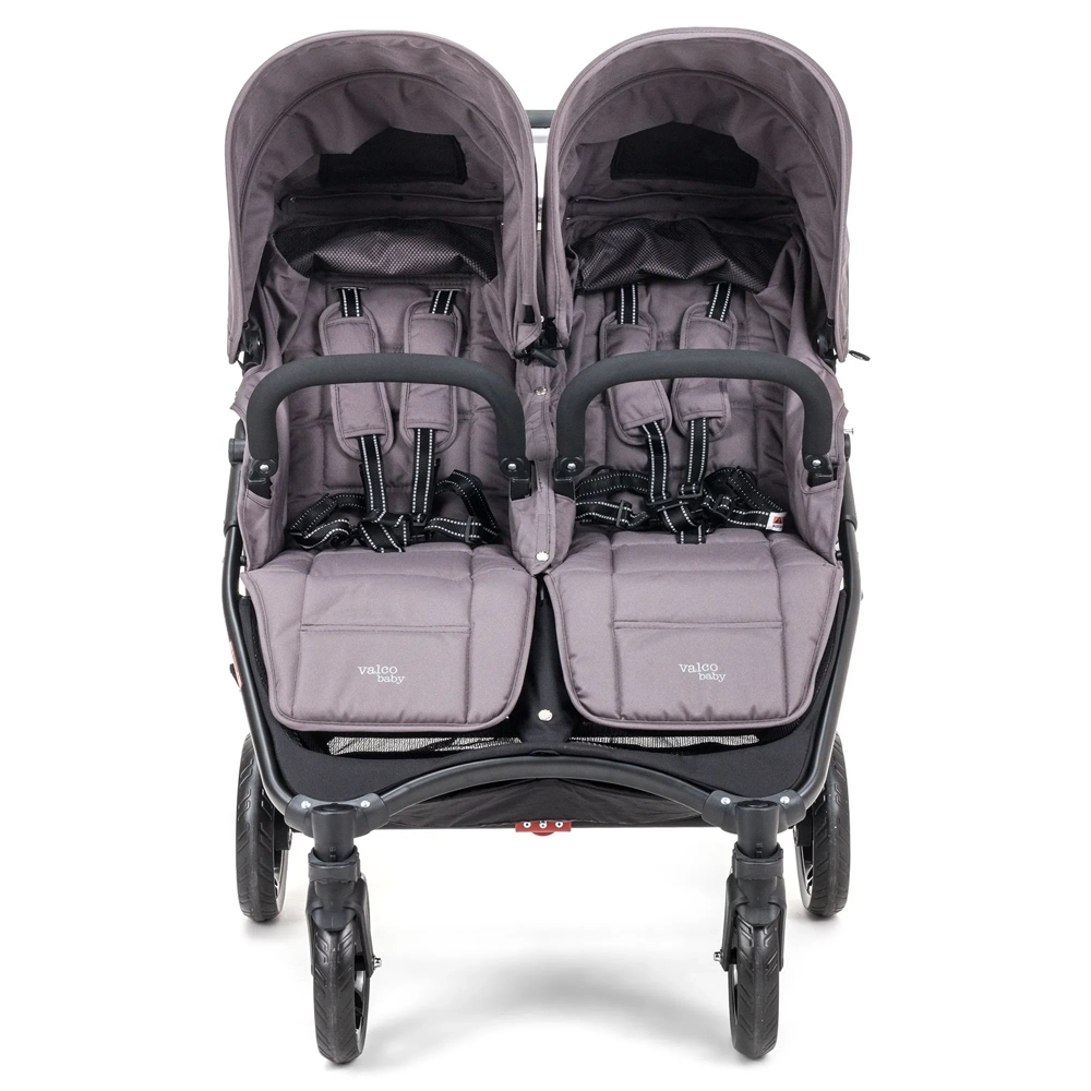 Дитяча прогулянкова коляска для двійні Valco baby Snap Duo Dove Grey