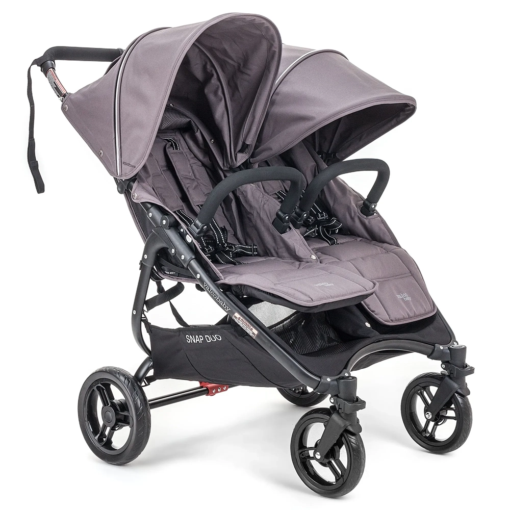 Дитяча прогулянкова коляска для двійні Valco baby Snap Duo Dove Grey
