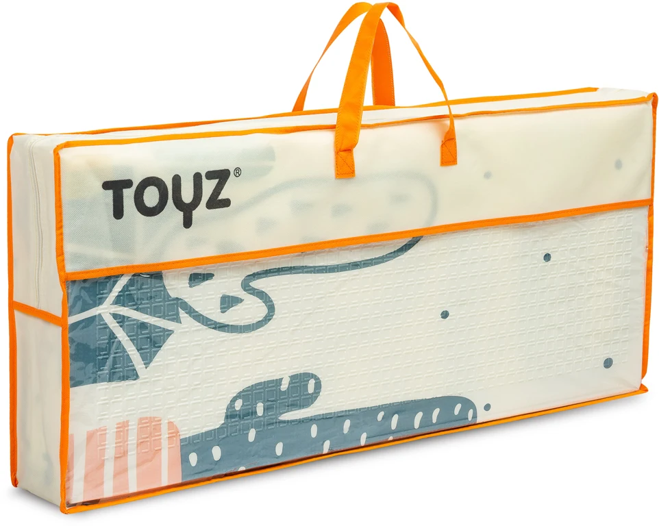 Дитячий двосторонній термокилимок 200 х 180 см Toyz (Caretero) Кактуси