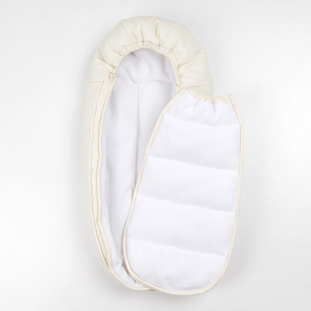 Дитячий конверт доречі Baby XS фліс Молочний, (-20°С)