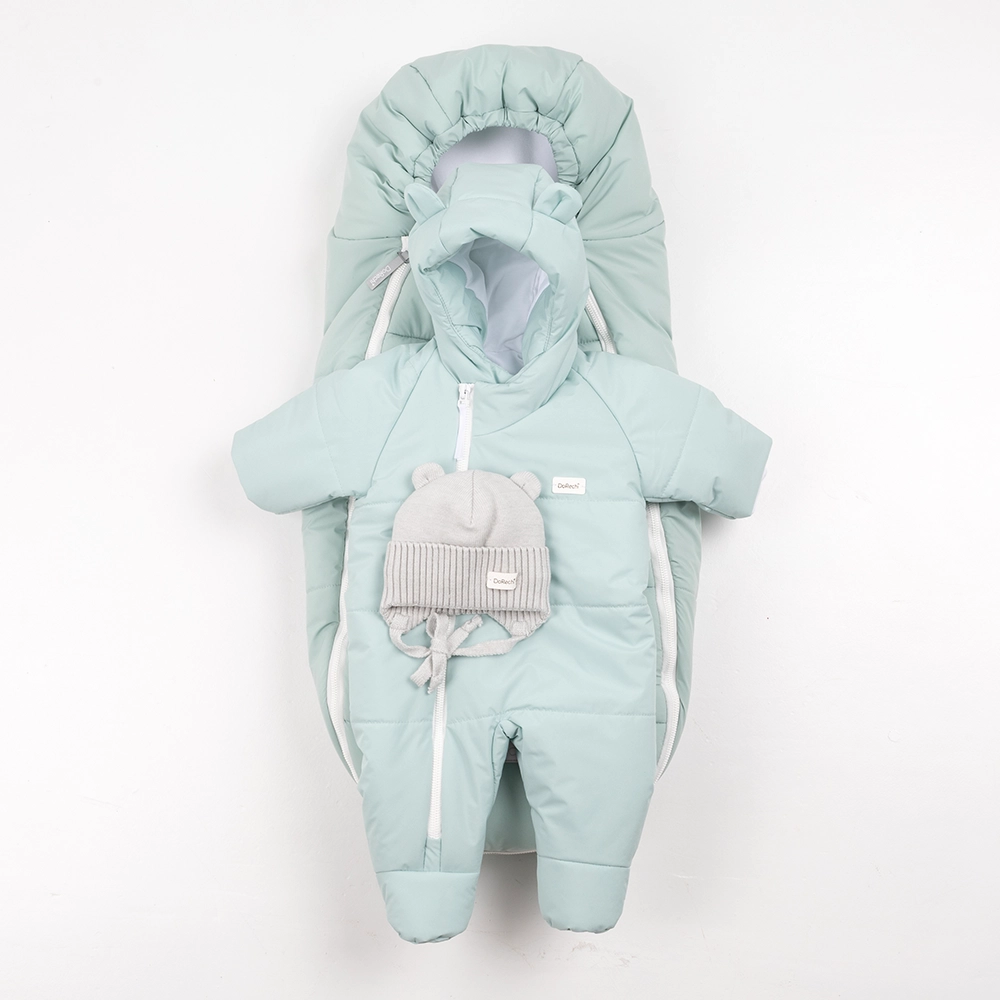 Дитячий конверт доречі Baby XS фліс М'ятний, (-20°С)